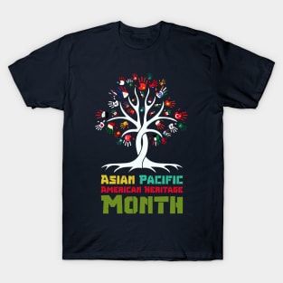 aapi month gift :Asian Pacific American Heritage Month T-Shirt